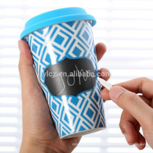 Taça de café de porcelana moderna de silício
